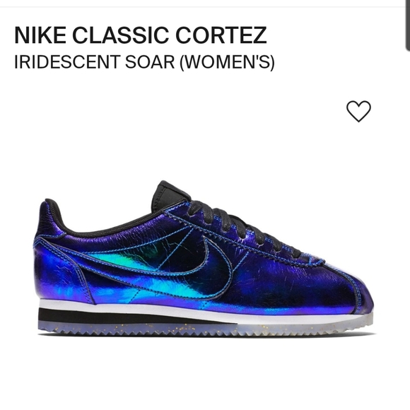 Nike Classic Cortez Iridescent Soar - Size 8W - Picture 1 of 10